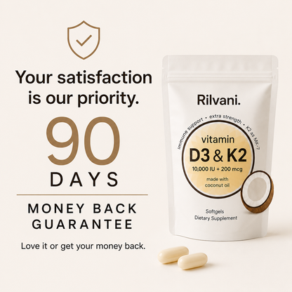 Vitamin D3 & K2 Softgels