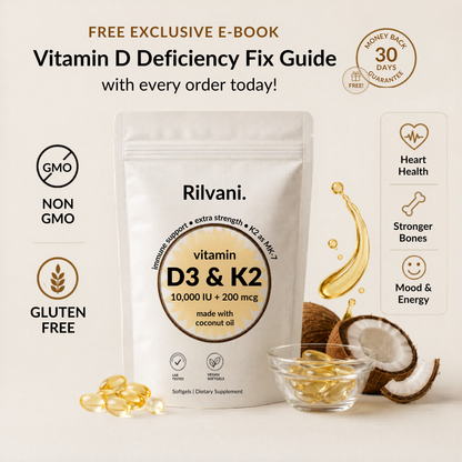 Vitamin D3 & K2 Softgels
