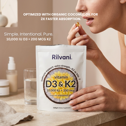 Vitamin D3 & K2 Softgels